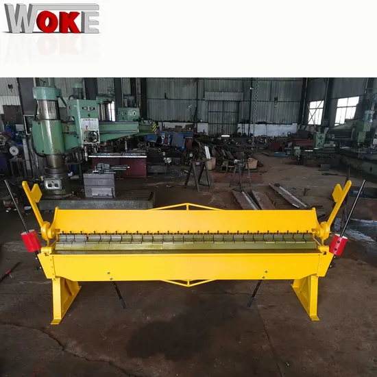 Manual Press Brake Sheet Metal Folding Bending Machine Stainless Steel Aluminium 1300mm - WOKE Machinery