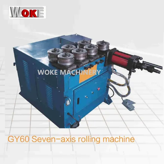CNC Automatic Pipe Hydraulic Coiling Rolling and Bending Machine - WOKE Machinery