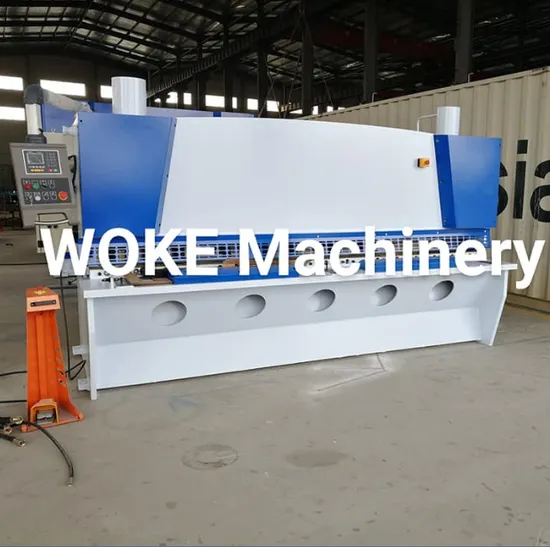8mm Gillotine Machine, Hydraulic Guillotine - WOKE Machinery