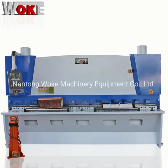 Meet Export Standard Hydraulic Guillotine Cutting Machine 10X3200mm - WOKE Machinery
