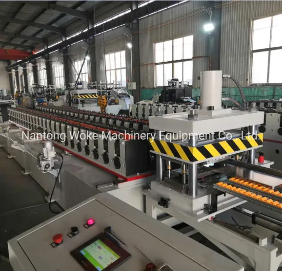Full Automatic Shelve Forming Making Machine for Supermarket Rack - WOKE Machinery